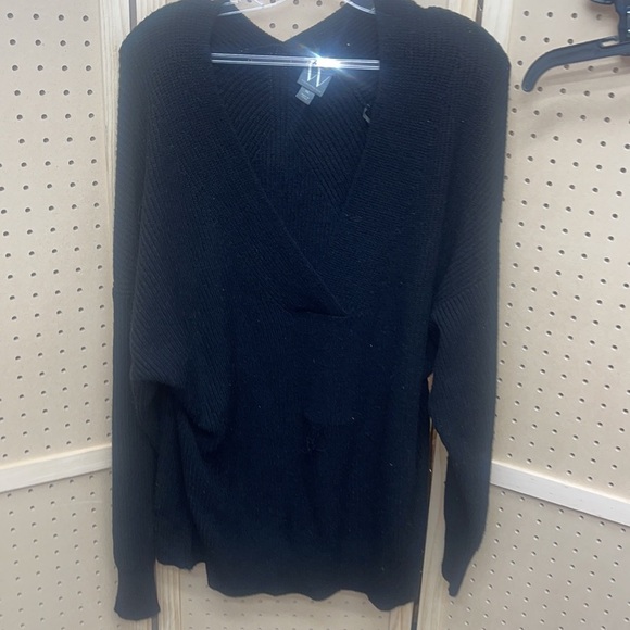 Worthington size XL black sweater - Picture 4 of 9